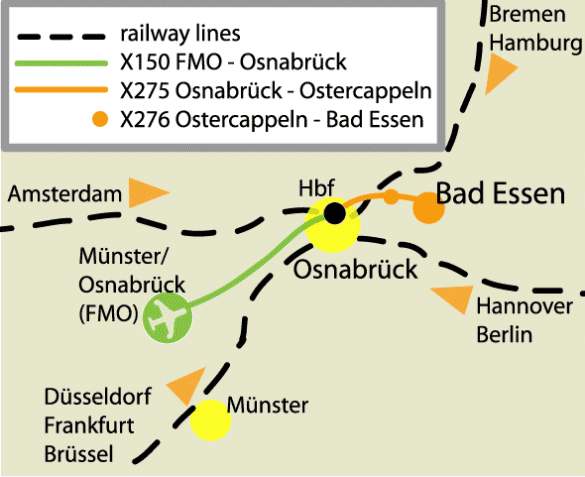 Image Map of Bad Essen